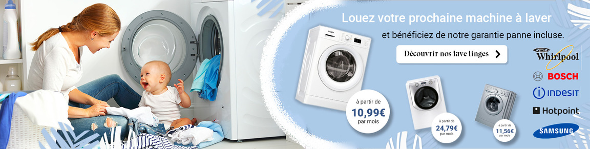 Location de lave linge