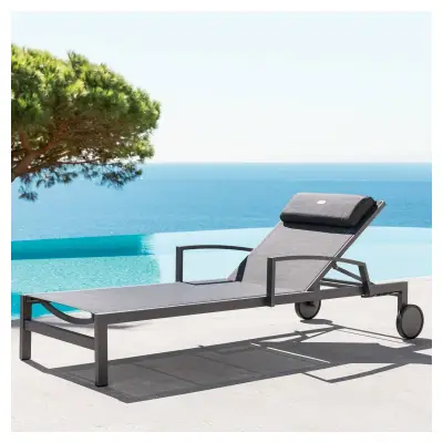 Sunbed SOLERO Grey