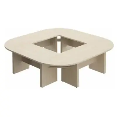 MODULO square meeting table 296 cm