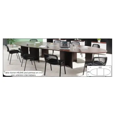 Meeting table LILA Ovale 420.0 cm
