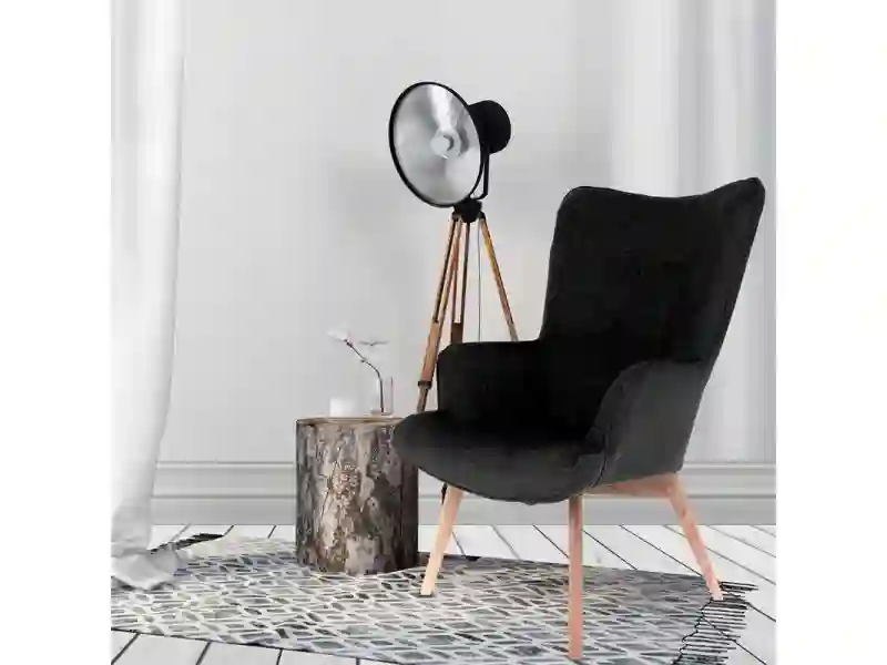 Fauteuil HOLA Noir