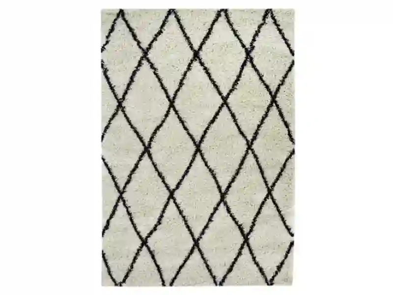 Rug ALTO Beige and brown - 120 x 170 cm