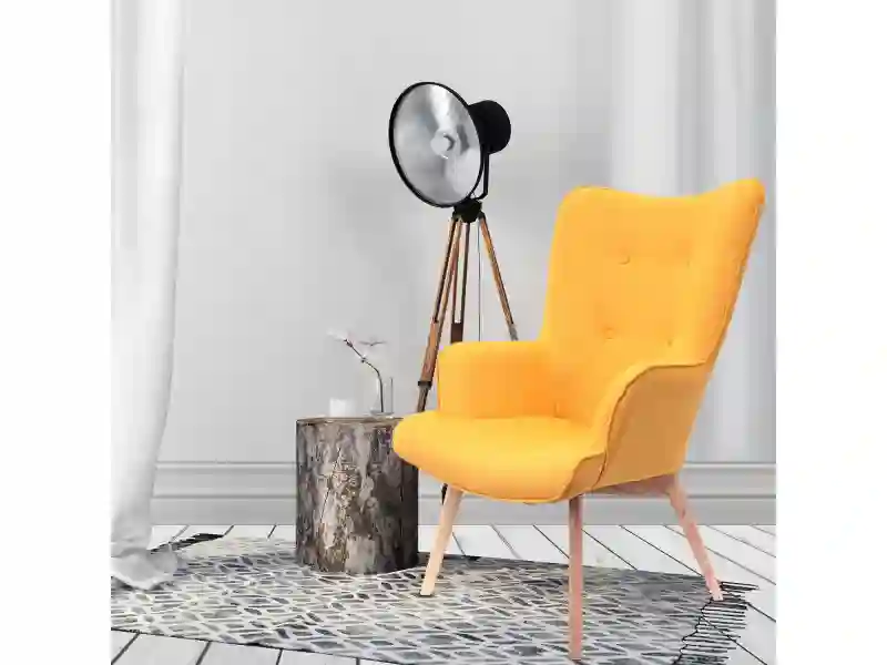 Fauteuil HOLA Jaune