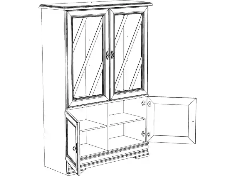 Display cabinet LINDSAY