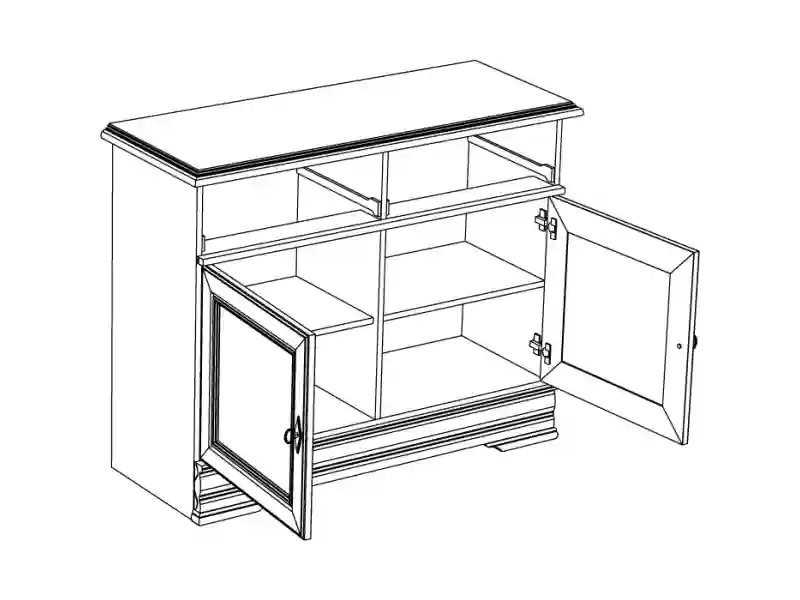 2 doors Sideboard LINDSAY