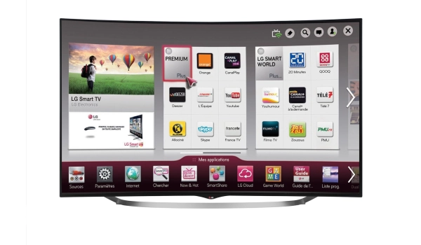 Télévision LG - 4K - 140 cm