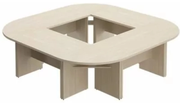 MODULO square meeting table 296 cm