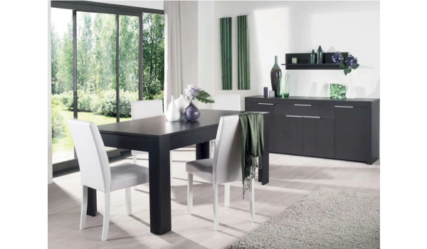 Table à manger LISBOA Noir