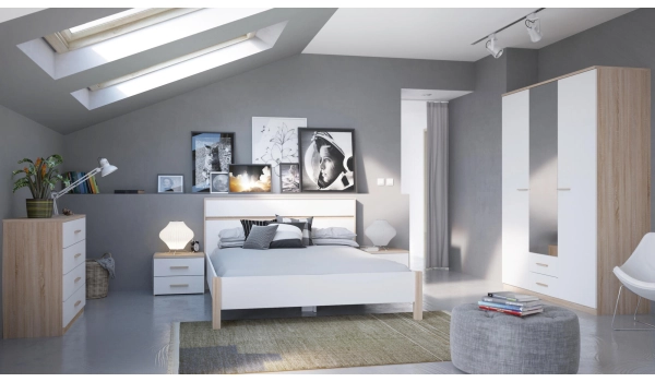 Lit ROME - 140 x 190 cm