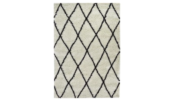 Rug ALTO Beige and brown - 120 x 170 cm