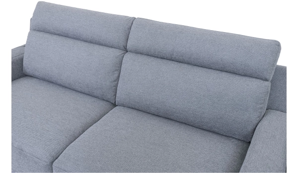 Canapé AMSTERDAM Gris 3 places