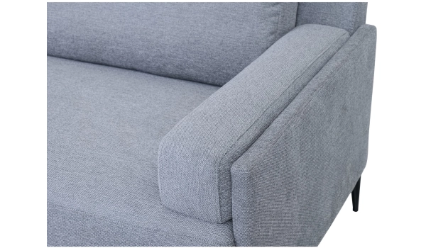 Canapé AMSTERDAM Gris 3 places