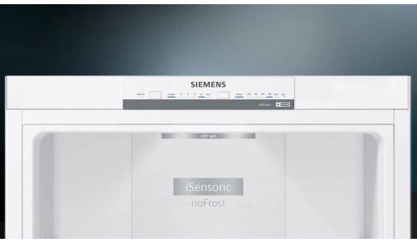 Réfrigérateur SIEMENS - 366 L Blanc