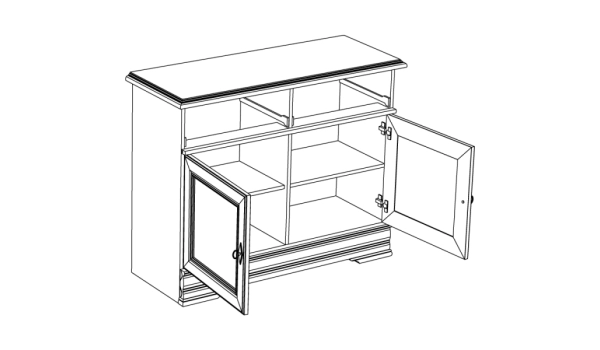 Buffet 2 portes LINDSAY
