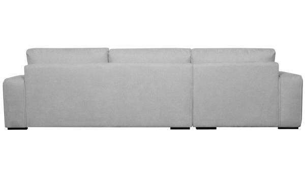 Corner sofa left CALIFORNIA Grey 4 seaters