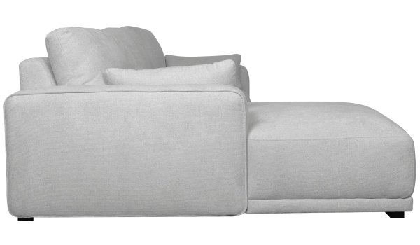 Corner sofa left CALIFORNIA Grey 4 seaters