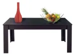 Table à manger LISBOA Noir 