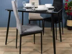 Table à manger AMELIA Noir 