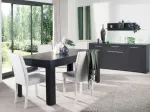 Table à manger LISBOA Noir 