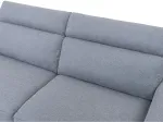 Canapé AMSTERDAM Gris 3 places 