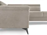 Corner sofa right BETIS Beige 5 seaters 