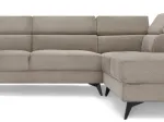 Corner sofa right BETIS Beige 5 seaters 
