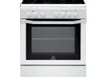 Stove - INDESIT - Ceramic Tempered glass 