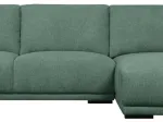 Corner sofa right CALIFORNIA Green 4 seaters 