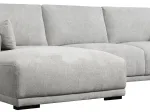 Corner sofa left CALIFORNIA Grey 4 seaters 