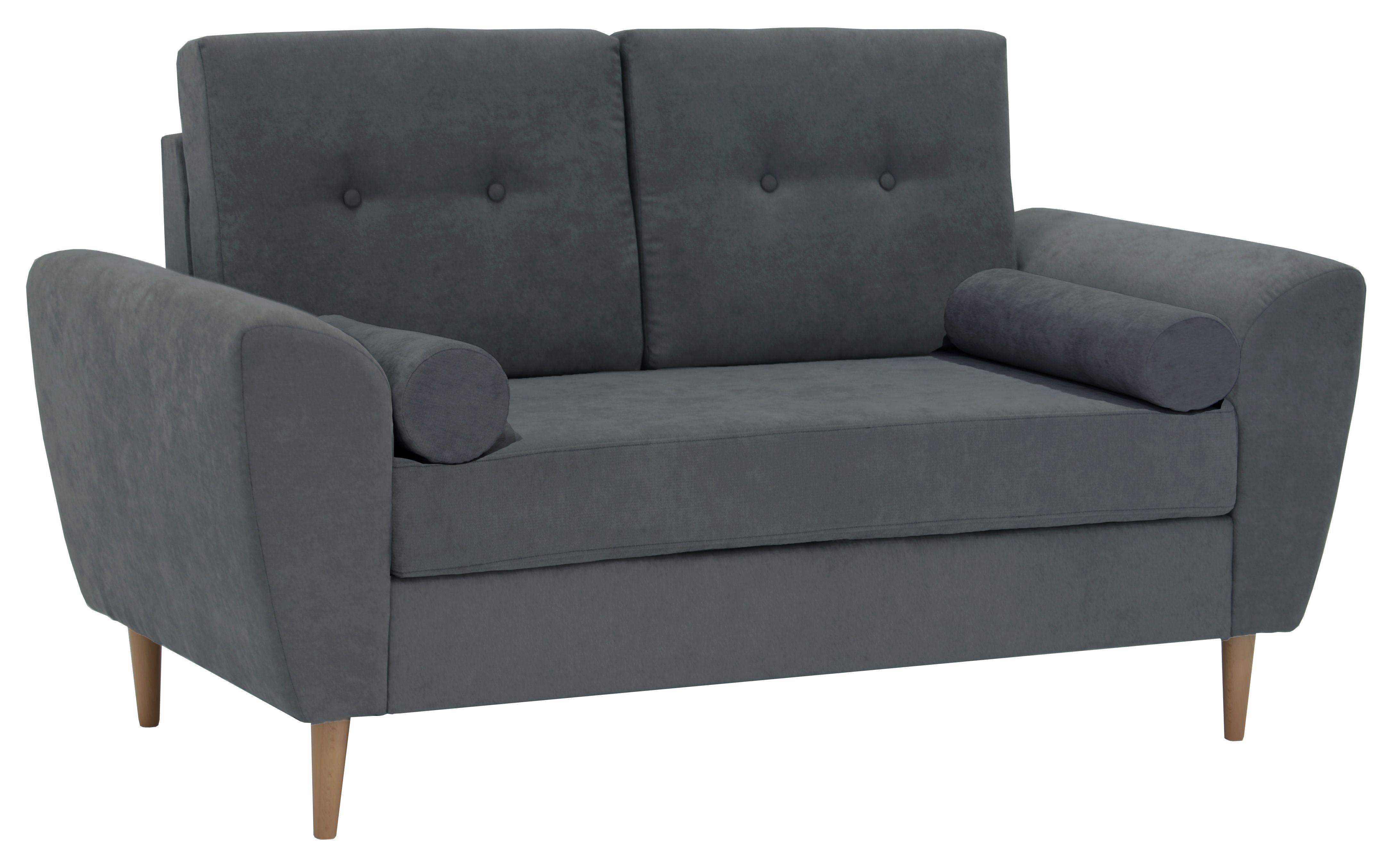 Sofa TOBIAS Grey 2 seat
